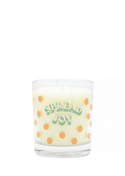 Wonder "Spready Joy" Candle 7 OZ, Tangerine Clove - Sustainable