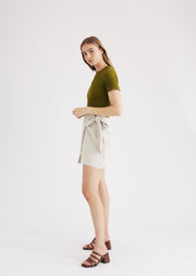Gemma Wrap Skirt, Natural by Jillian Boustred - Eco Friendly 