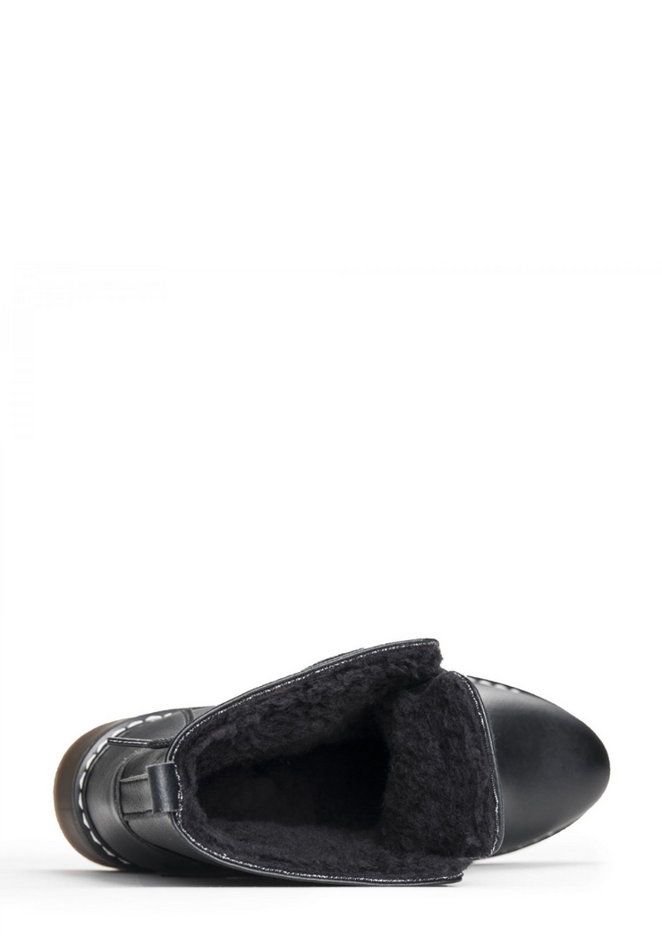 Dylan Microfiber Boot, Black by Nae Vegan Shoes - Eco Friendly