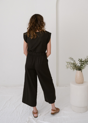 Everyday Crop Pant, Black by Laude The Label - Eco Friendly 