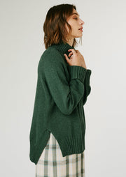 Stacey Knit Jumper, Green by Jillian Boustred - Fair Trade