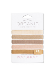 Organic Hair Ties, Blonde by Kooshoo - Sustainable 