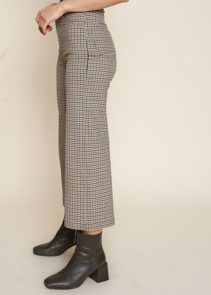 Flora Pant, Plaid by Whimsy + Row - Ethical 