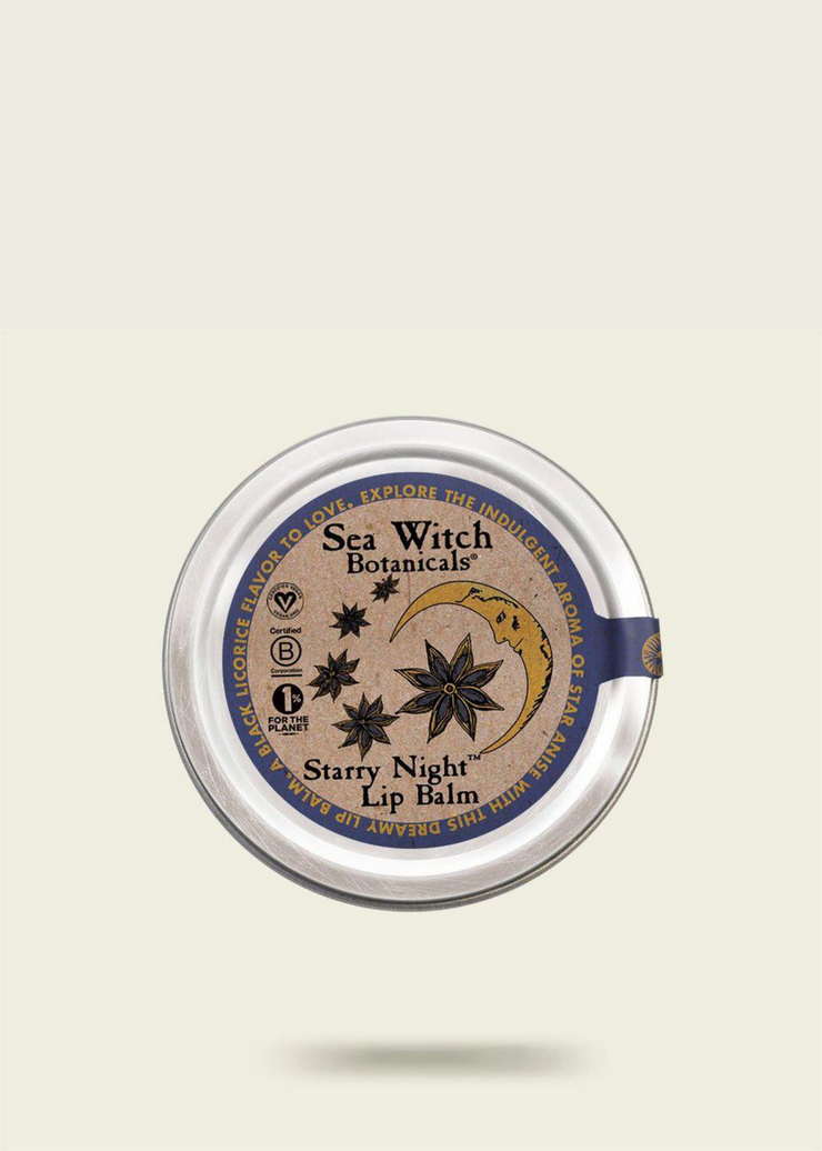 Vegan Lip Balm, Starry Night by Sea Witch Botanicals - Sustainable