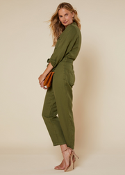 Army Utility Jumpsuit, Olive Drab by Outerknown - Ethical 