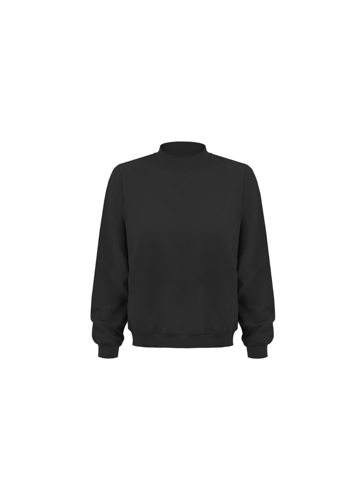 Organic Cotton Sweatshirt 17/09, Black by Nago - Carbon Neutral 