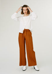 Lounge Trouser, Amber by Jillian Boustred - Sustainable