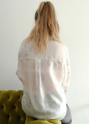 Augusto Blouse, White by Oh Seven Days - Eco Friendly