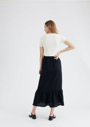 Rommy Skirt, Black by Jillian Boustred - Ethical