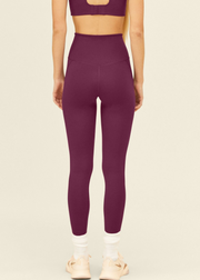 High-Rise Compressive Leggings, Plum by Girlfriend Collective - Eco Friendly