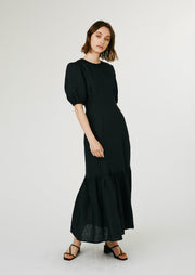 Flora Dress, Black by Jillian Boustred - Eco Friendly