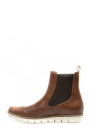 Owen Microfiber Boot, Brown by Nae Vegan Shoes - Ethical