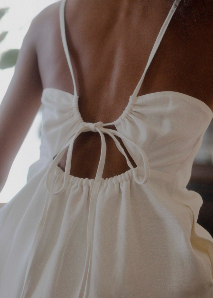 Tess Mini Dress, White