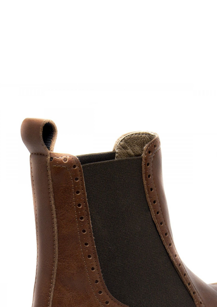 Owen Microfiber Boot, Brown by Nae Vegan Shoes - Eco Conscious