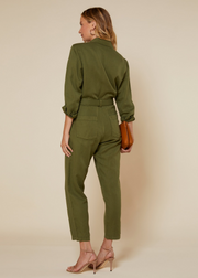 Army Utility Jumpsuit, Olive Drab by Outerknown - Eco Friendly 