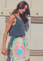Gratitude Shorts, Tie and Dye by People Of Leisure - Ethical