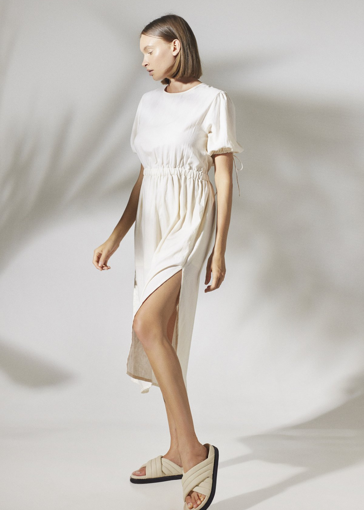 Berkley Dress, Vintage White by Rue Stiic - Eco Friendly