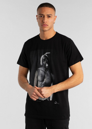 T-Shirt Stockholm Tupac, Black by Dedicated - Ethical 