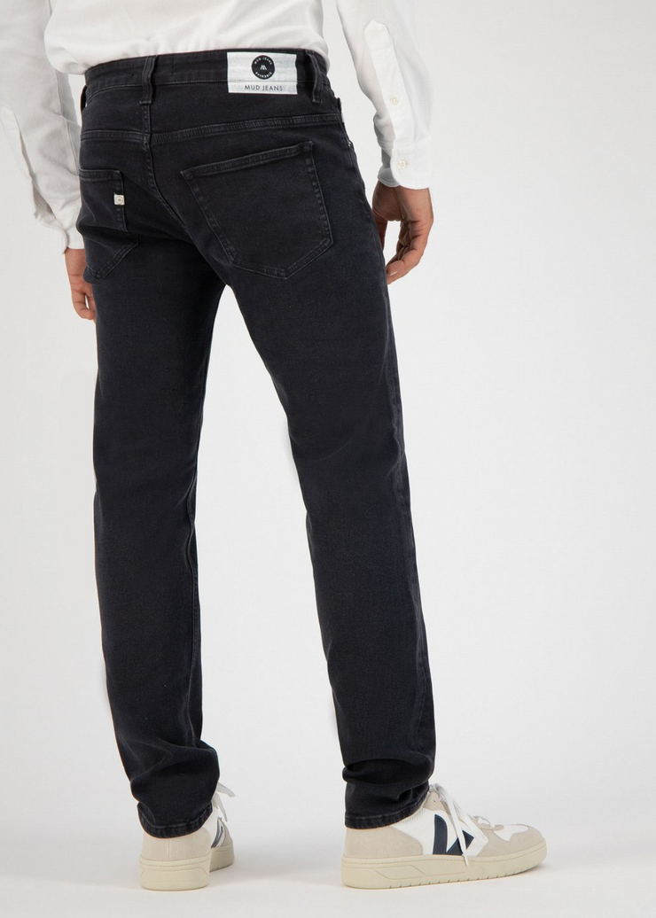 Regular Dunn Stretch, Stone Black by Mud Jeans - Cruelty Free 