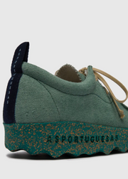 Chat Low Top Sneakers, Chat Green