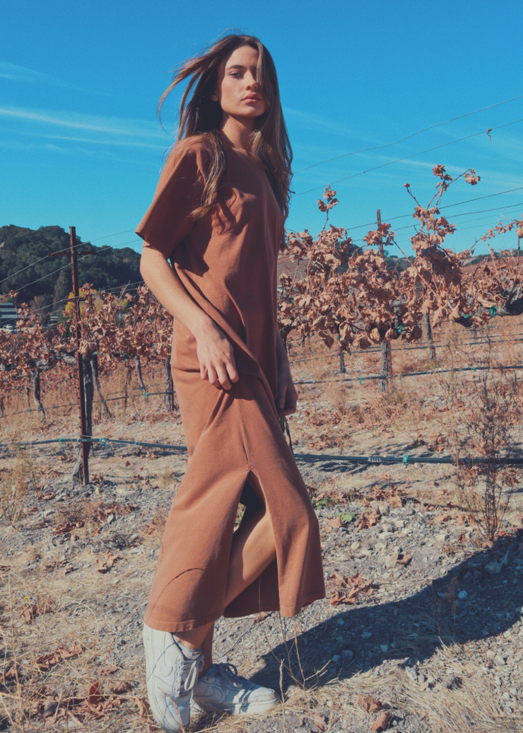 The Relax Dress, Brazilwood by People Of Leisure - Eco Friendly