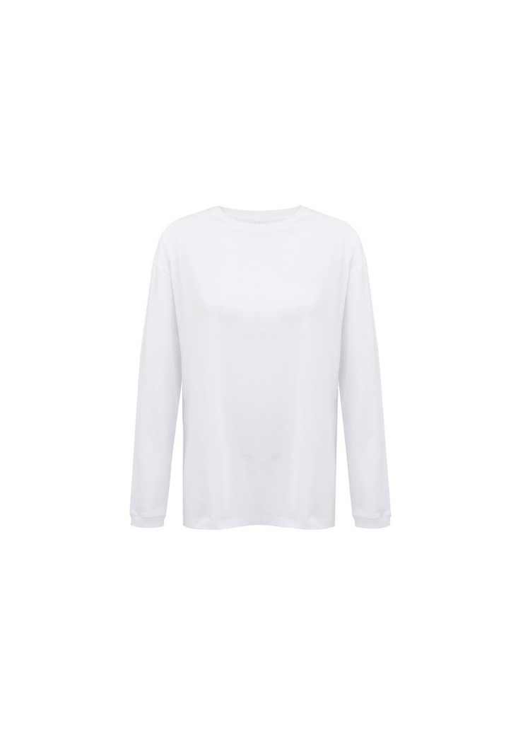 Organic Cotton Long Sleeve Shirt 14/07, Cream White by Nago - Environmentally Friendly 