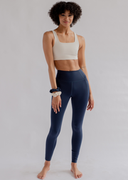 High-Rise Compressive Pocket Leggings, Midnight by Girlfriend Collective - Eco Friendly