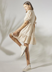 Everly Mini Dress, Vintage Tile by Rue Stiic - Cruelty Free