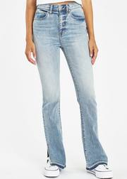 Go-Getter Highrise Flare Jeans, Double Dare Blue