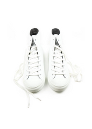 Classic High Top Sneakers, White by Will's Vegan Shoes - Vegan