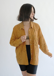 Fiorenza LongSleeve, Mustard by Oh Seven Days - Sustainable