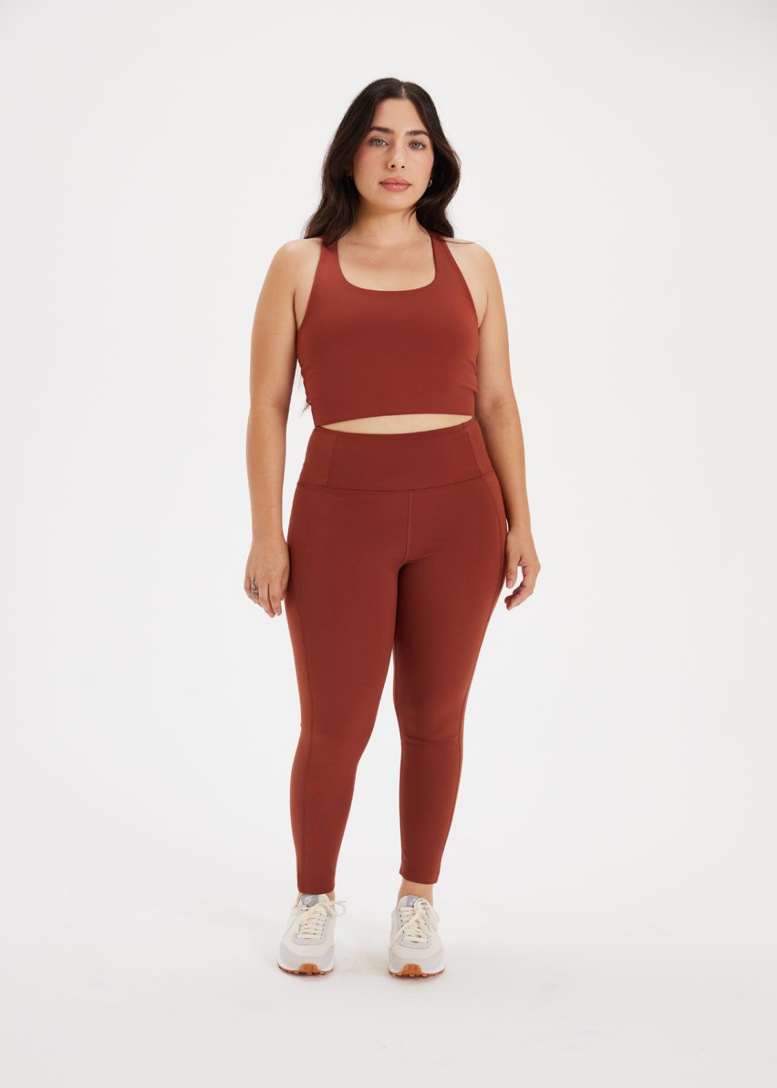 Girlfriend Collective High Rise Legging in Geranium – Style Trend Clothiers