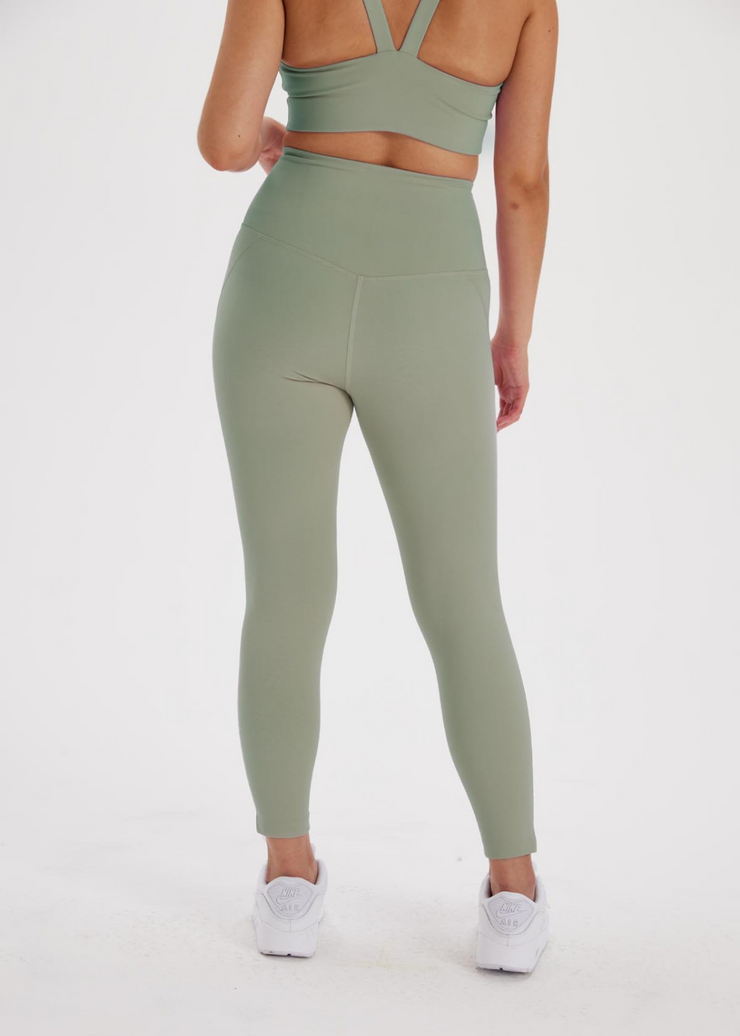 High-Rise Compressive Leggings by Girlfriend Collective - Vegan