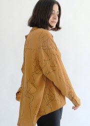 Fiorenza LongSleeve, Mustard by Oh Seven Days - Eco Friendly