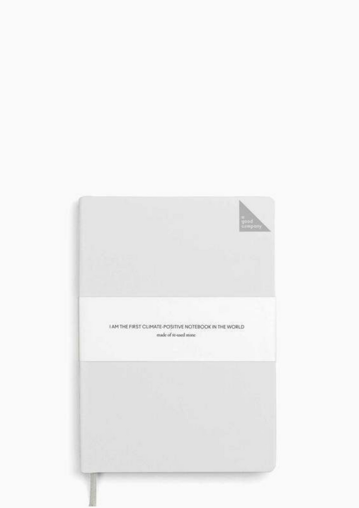 Recycled Stone Paper Notebook, Snow White by A Good Company - Sustainable