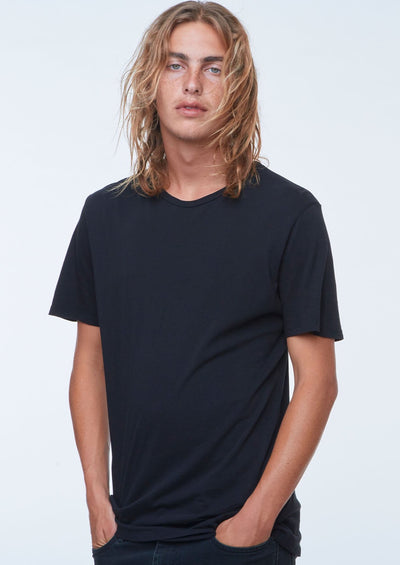 Basic Heavy Crew, Black by Groceries Apparel - Sustainable