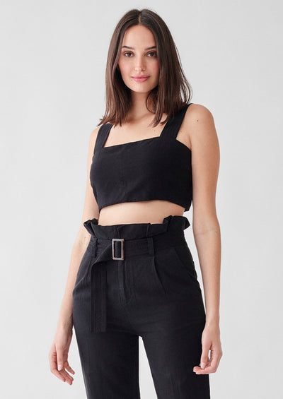 Zarda Top, Black by DL 1961 - Sustainable