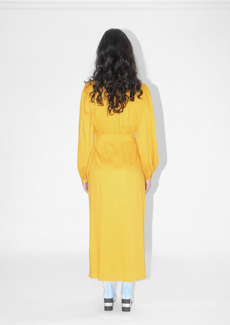 Lola Dress, Saffron by Oh Seven Days - Carbon Neutral