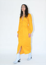 Lola Dress, Saffron by Oh Seven Days - Fair Trade