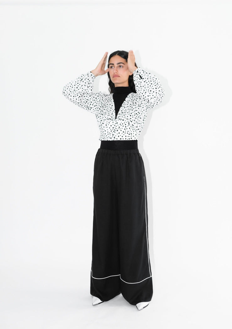 All day PJ Trousers, Black by Oh Seven Days - Eco Friendly