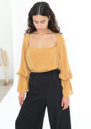 Winnie Top, Mustard by Oh Seven Days - Ethical
