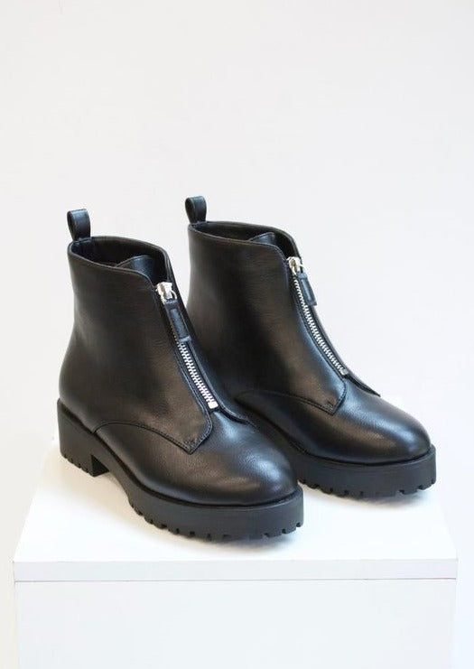 Efi Biker Boot, Black by Collection And Co - Ethical
