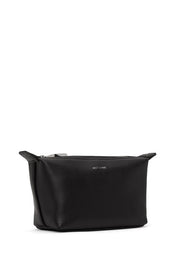 Abbimini Cosmetic Bag, Black Shiny Nickel by Matt & Nat - Ethical