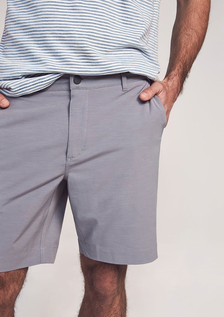 Belt Loop All Day Shorts, Ice Grey by Faherty - Ethical
