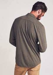 Knit Seasons Shirt, Olive by Faherty - Eco Conscious