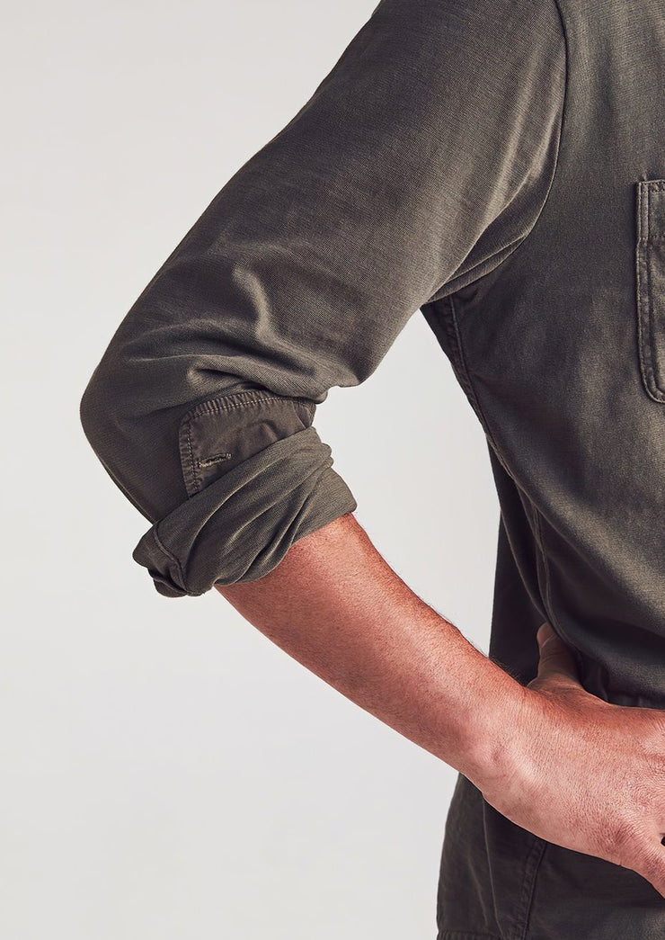 Knit Seasons Shirt, Olive by Faherty - Eco Friendly