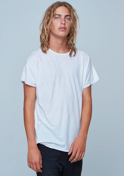 Basic Heavy Crew, White by Groceries Apparel - Sustainable