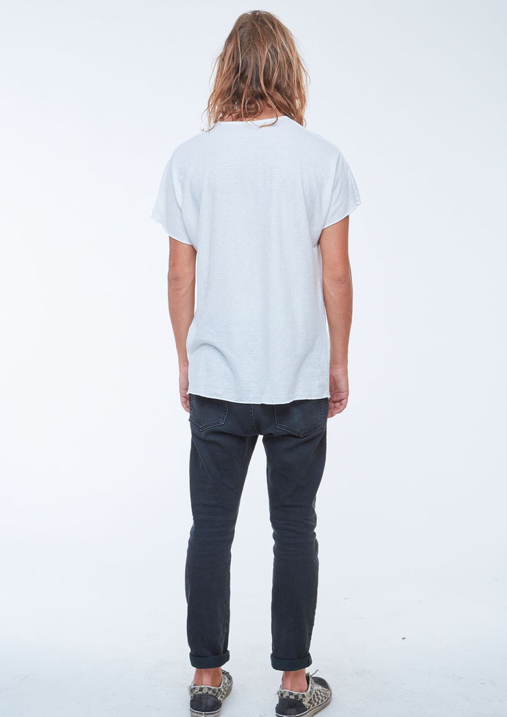 Basic Heavy Crew, White by Groceries Apparel - Cruelty Free
