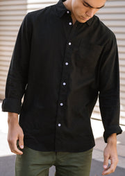Newtown Shirt, Black by Hemp Clothing Australia - Fair Trade