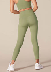 High-Rise Compressive Leggings, Olive by Girlfriend Collective - Eco Friendly